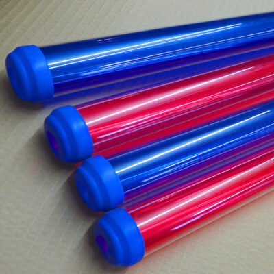 Coloured Covers to Fit T12 Fluorescent Tube