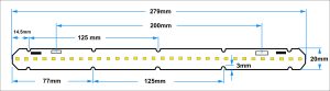 280mm led board