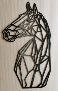 metal horse