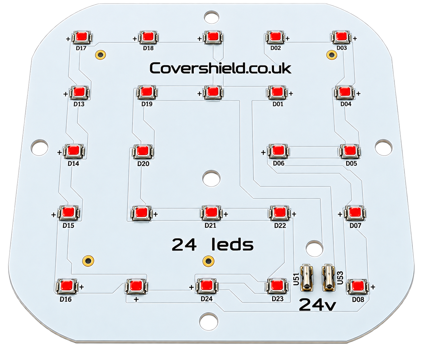130mm x 130mm Darkroom LED Lighting Board