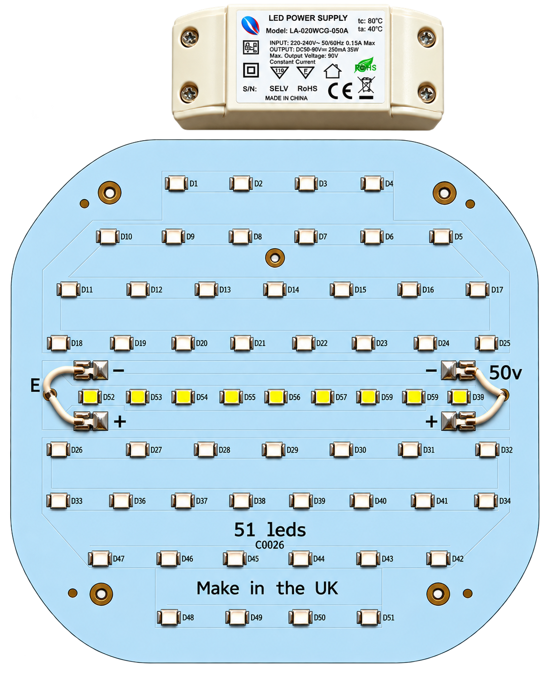 anti drug light replacement